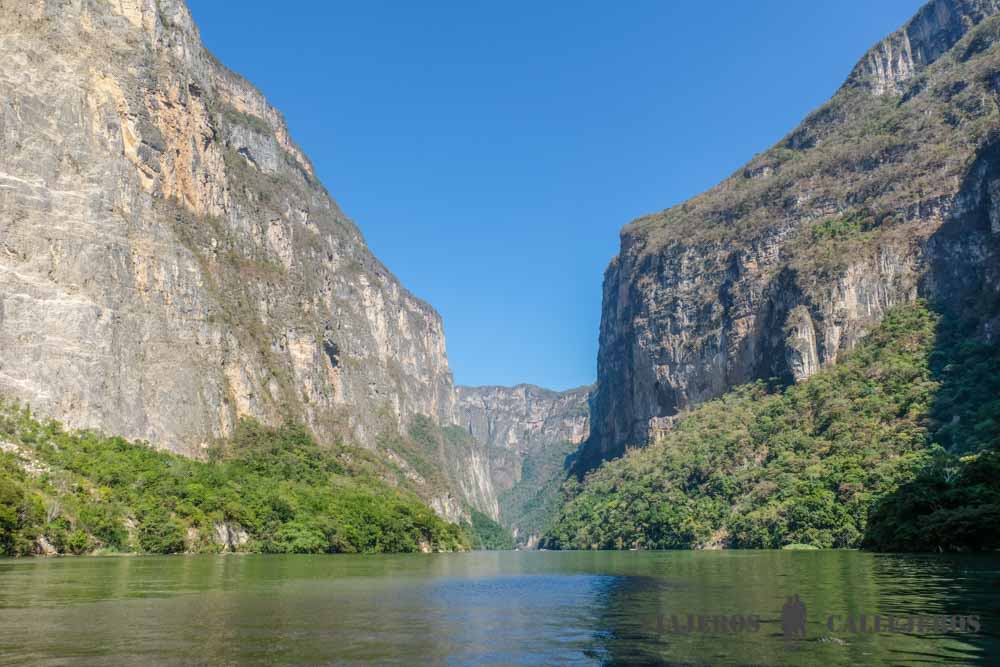 Empieza la navegación por el Cañón del Sumidero