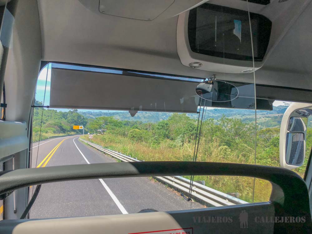 Autobús de San Cristóbal de las Casas a Palenque en Chiapas