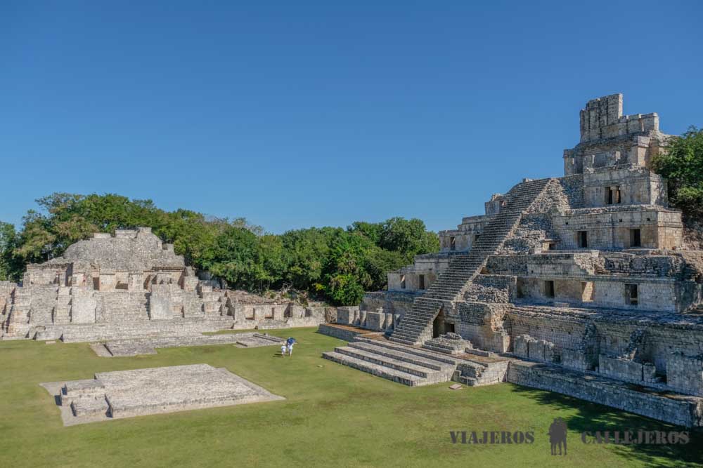 Gran Acrópolis. Visitar Edzná desde Campeche