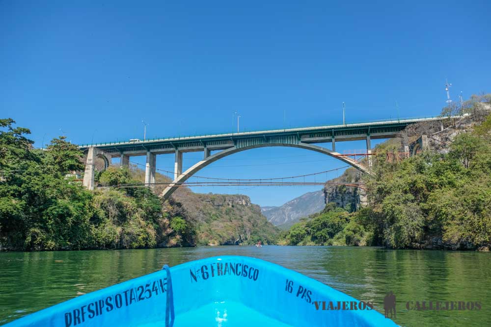 Empezamos el tour por el Cañón del Sumidero