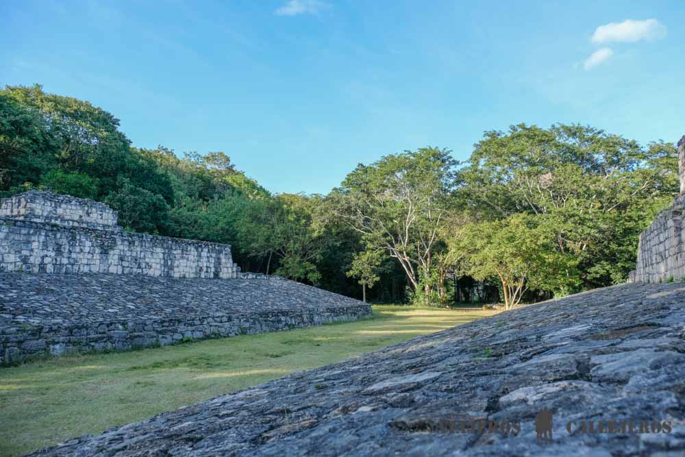 Juego de Pelota de Ek Balam en Yucatán