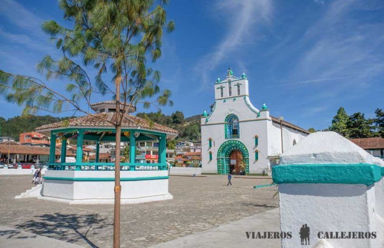 San Juan Chamula desde San Cristóbal de las Casas