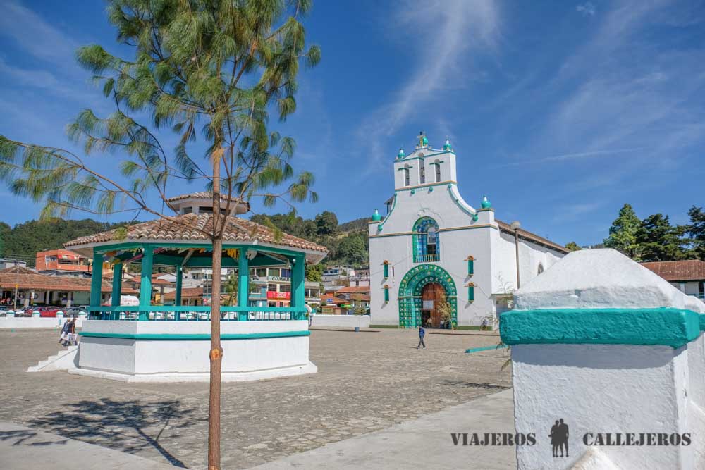 San Juan Chamula desde San Cristóbal de las Casas