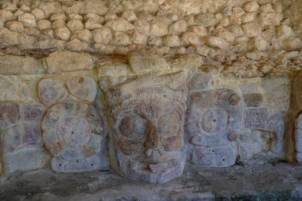 Detalles Templo de los mascarones