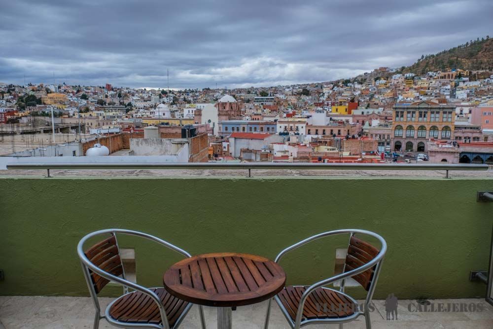Vistas de Zacatecas desde la terraza de la habitación