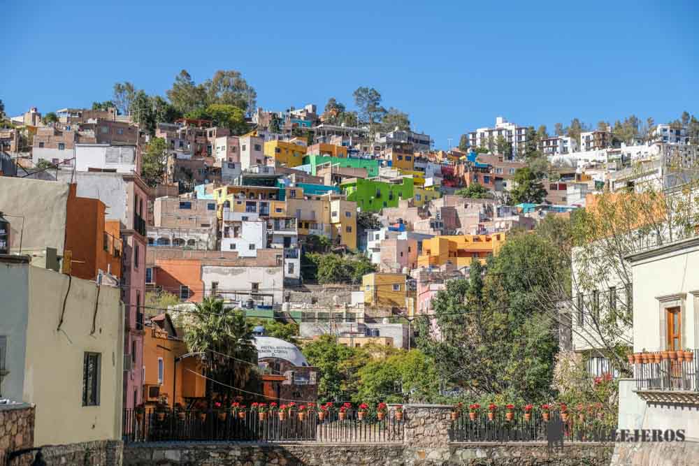 Vistas de Guanajuato camino al Museo de las Momias