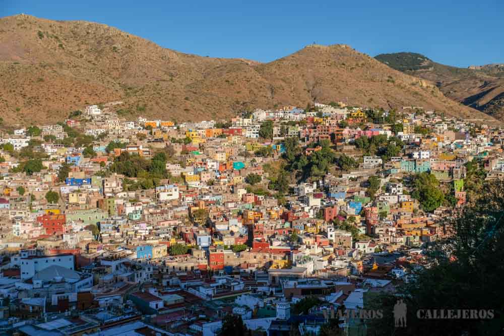Vistas de Guanajuato desde el Monumento al Pípila