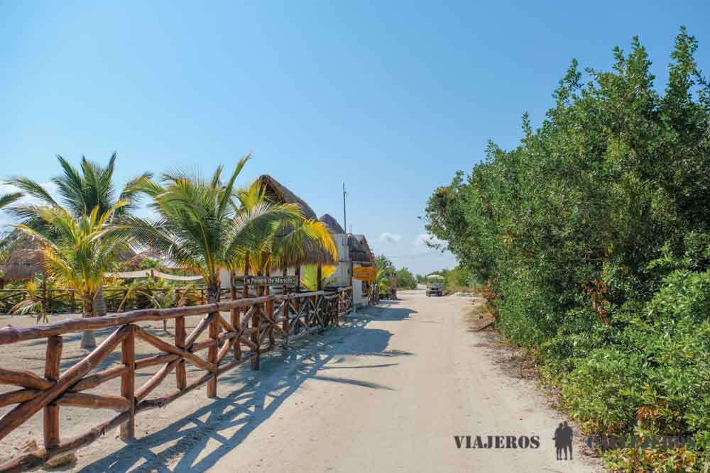 Caminos para llegar a Punta Cocos