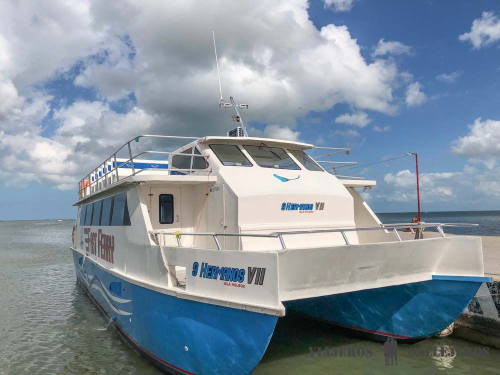 Ferry de Chiquilá a Holbox