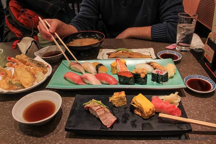 Gastronomía en Japón