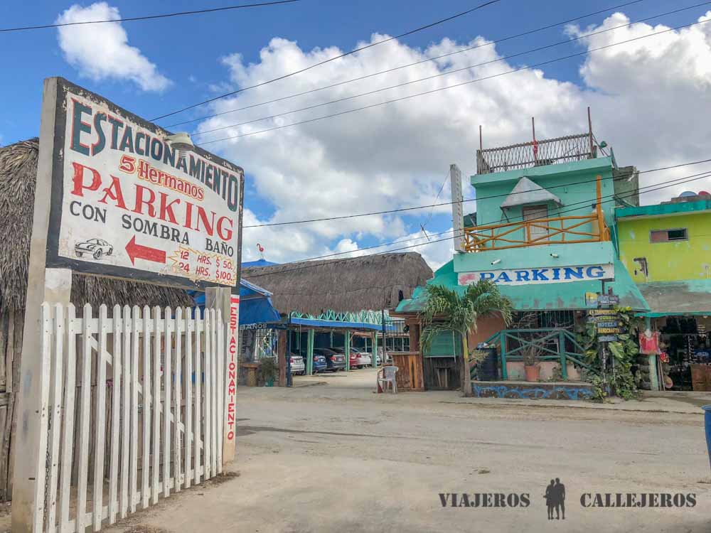Parquing en Chiquilá