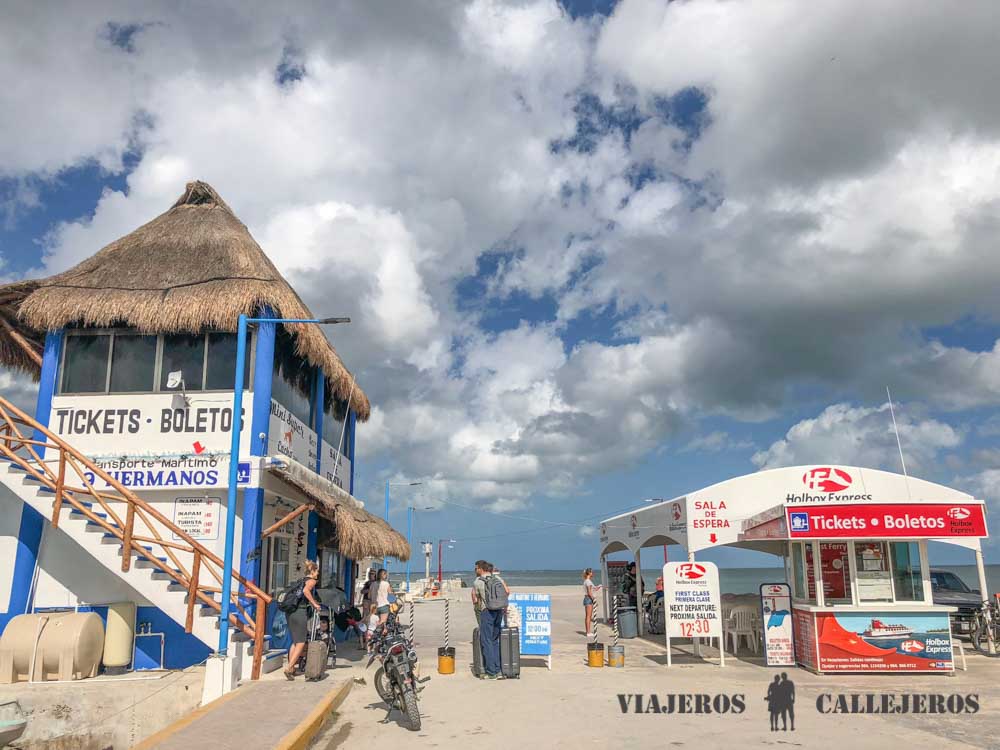 Embarcadero de Chiquilá a Holbox