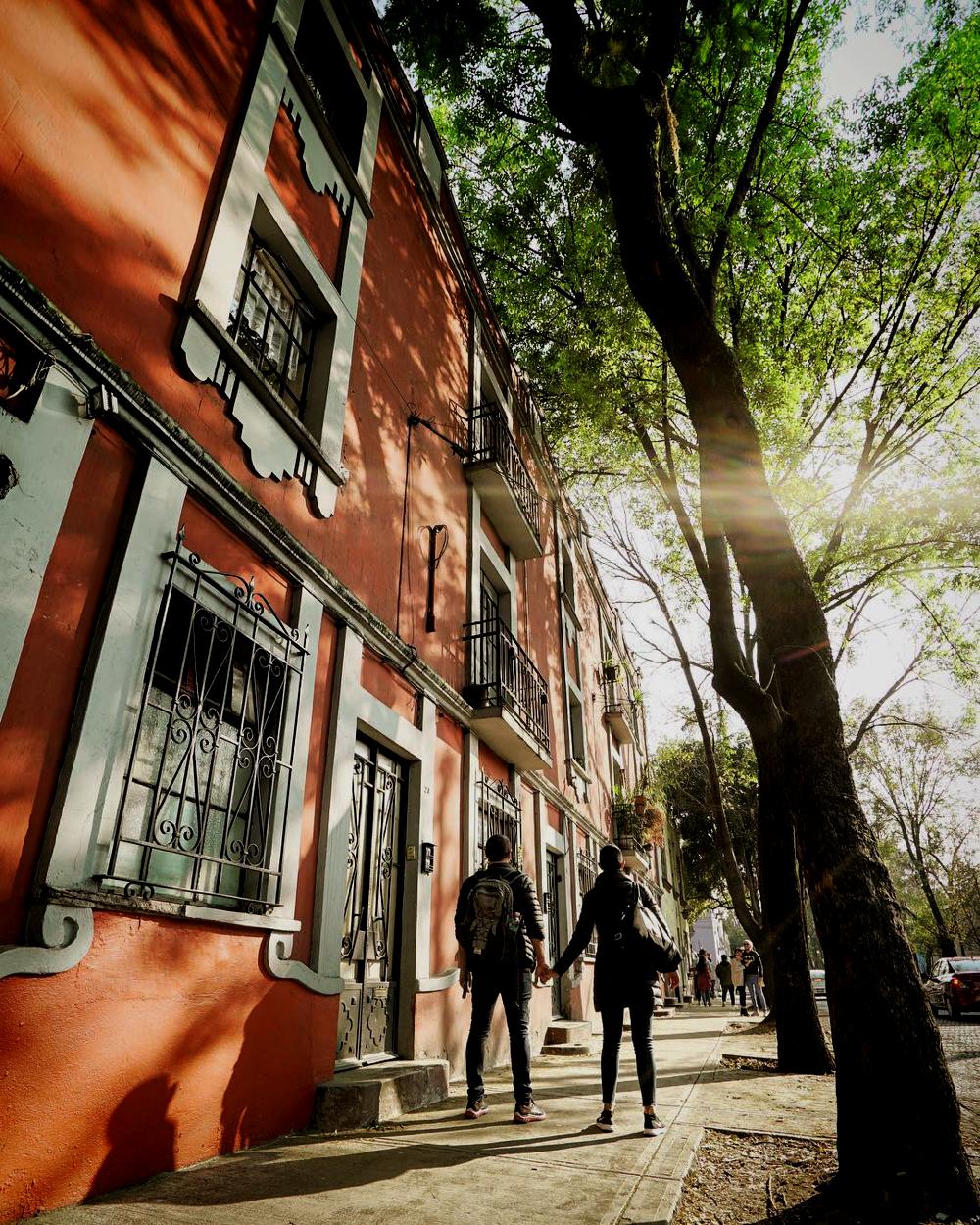 Regalo de Alan a modo de fotografía en Coyoacán