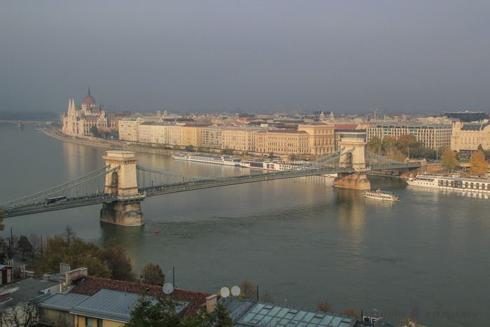 Vistas desde el Castillo de Buda
