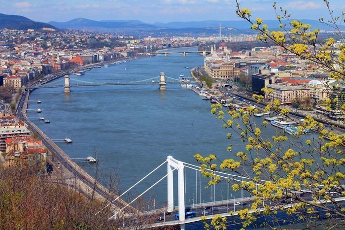 Vistas desde la Ciudadela en el Budapest en 3 días