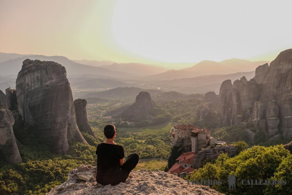 Atardecer en los Monasterios de Meteora
