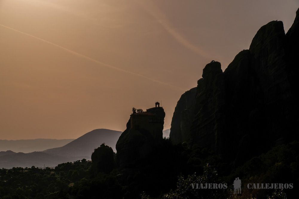 Atardecer en los Monasterios de Meteora