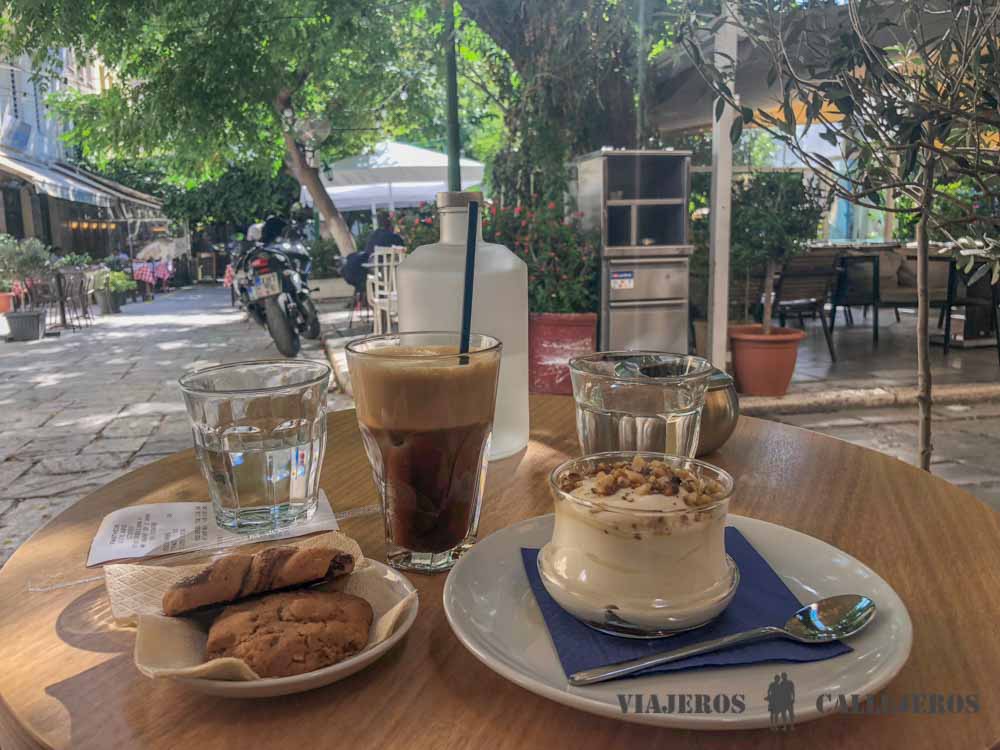 Merienda en Atenas