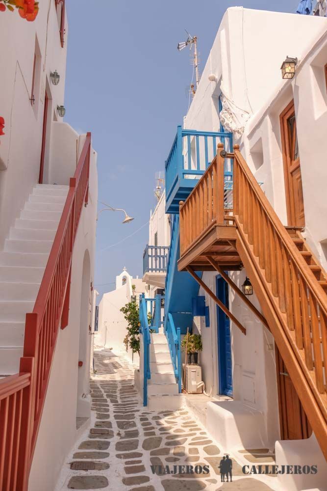Calles de Mykonos