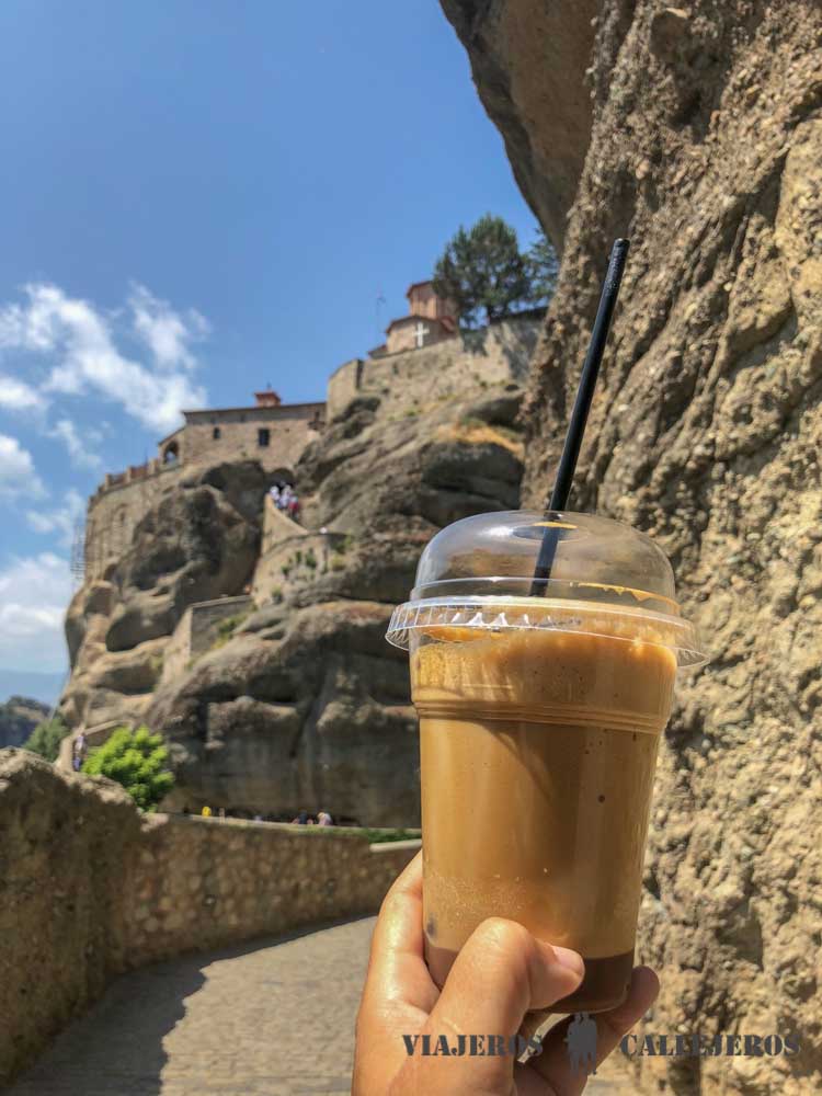 Café en Meteora