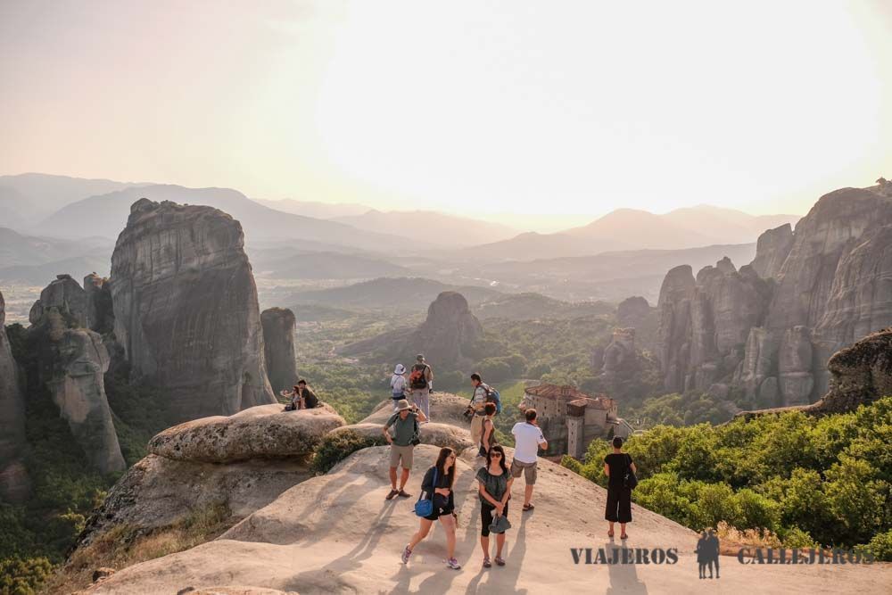 Mirador en Meteora