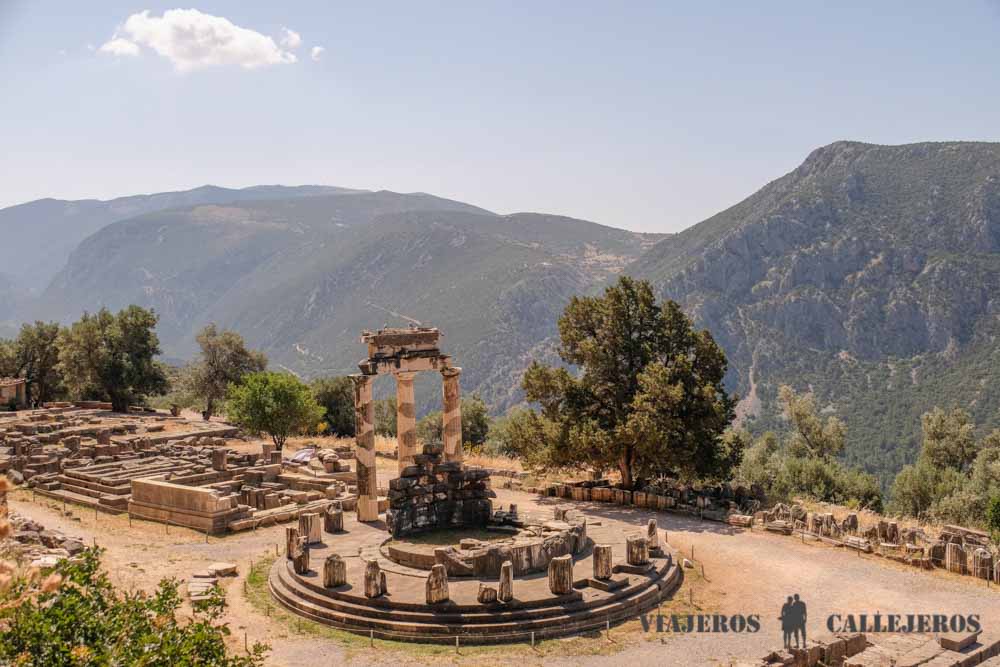Visitar el Oráculo de Delfos en Grecia