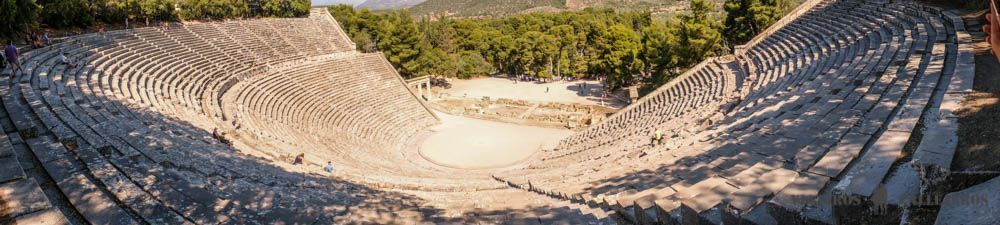 Panorámica del Teatro de Epidauro