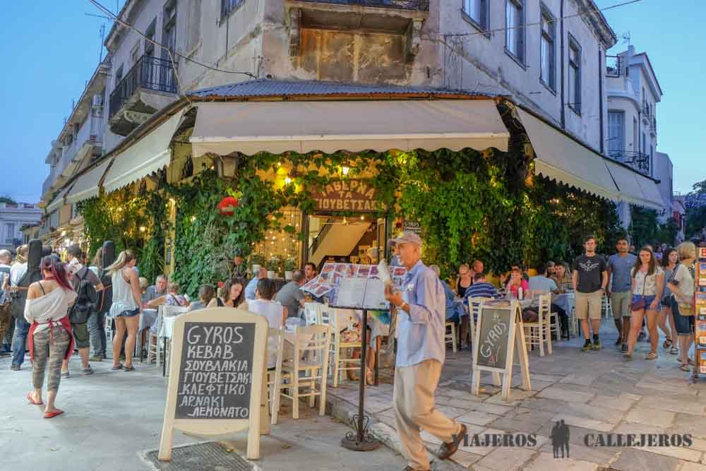 Restaurante en Plaka