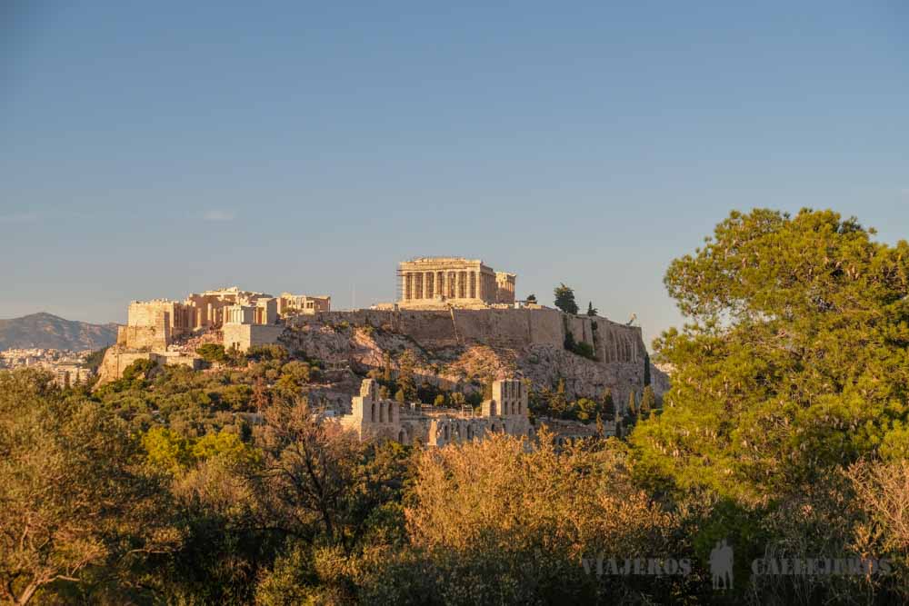 Hoteles con vistas a la Acrópolis de Atenas
