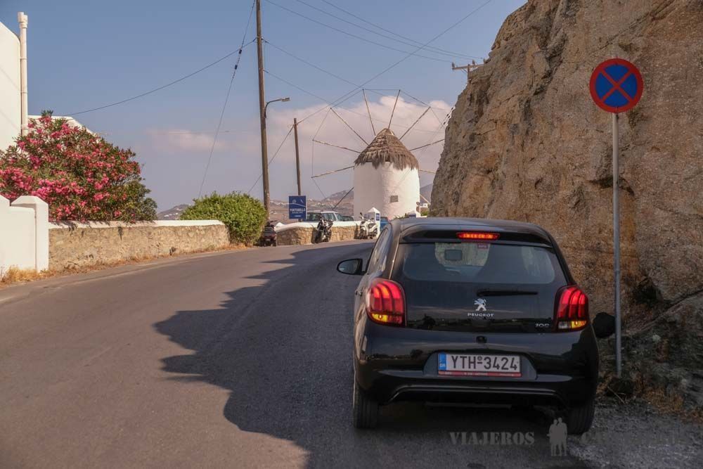 Coche de alquiler en Mykonos