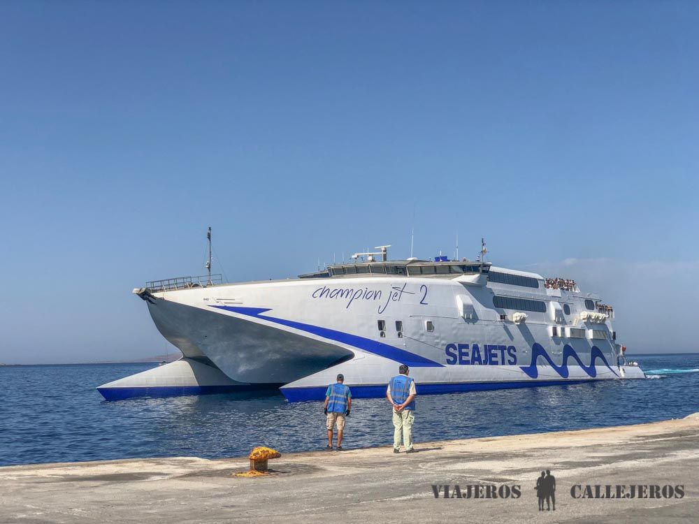 Ferry de Mykonos a Naxos