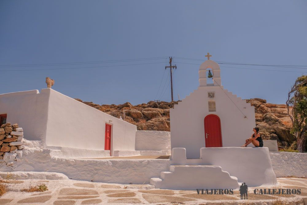 Iglesias que puedes encontrar en una ruta por Mykonos