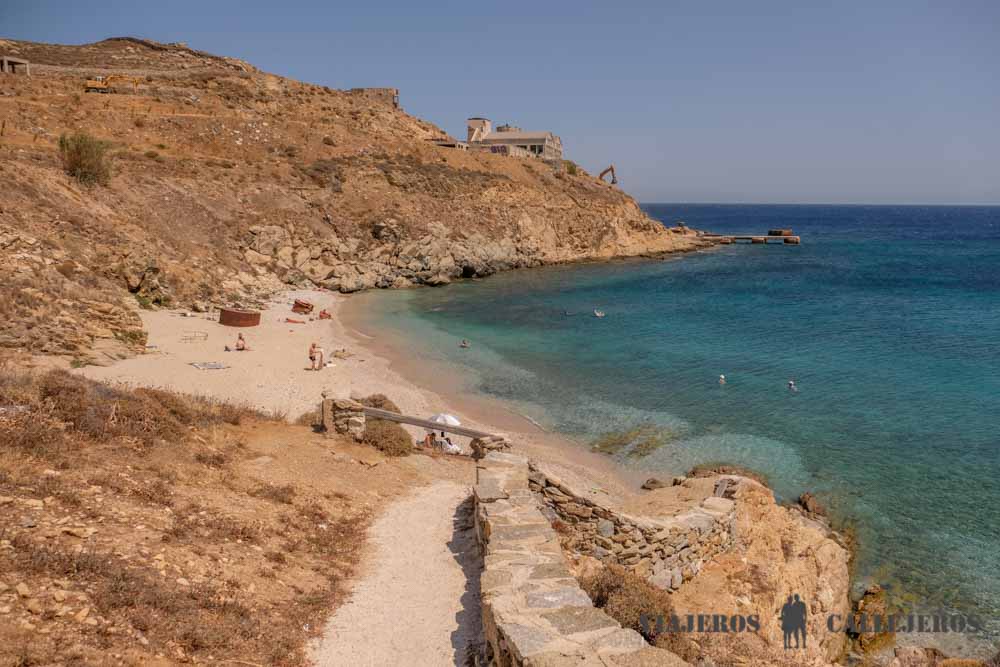 Playa Loulos en Mykonos