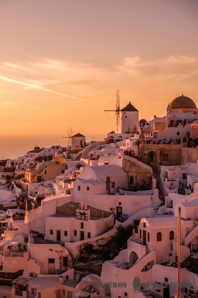 Atardecer en Oía