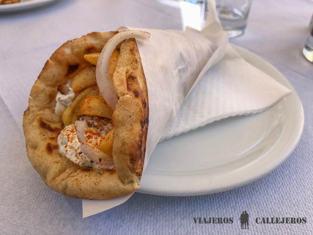 Gyro en Oía
