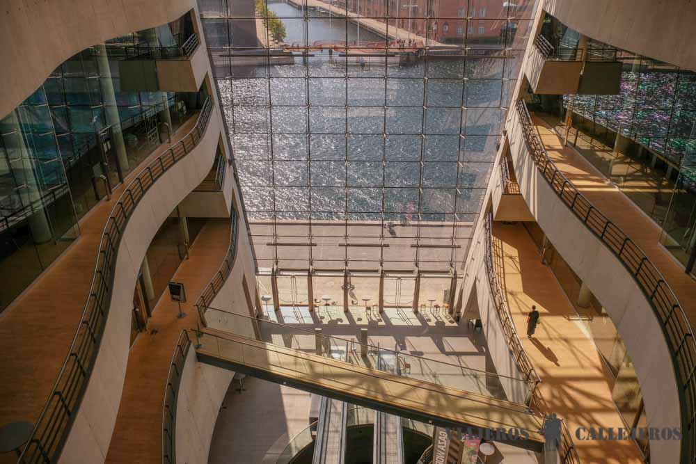 Interior de la Biblioteca Real de Dinamarca