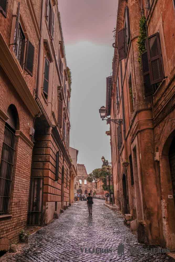 Vistas del Coliseo de Roma