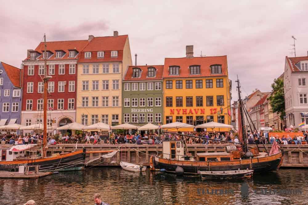 Nyhavn, en el Free tour en Copenhague en español