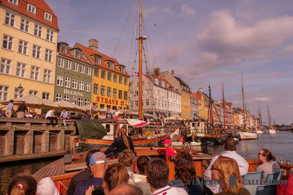 Excursión por los canales de Copenhague