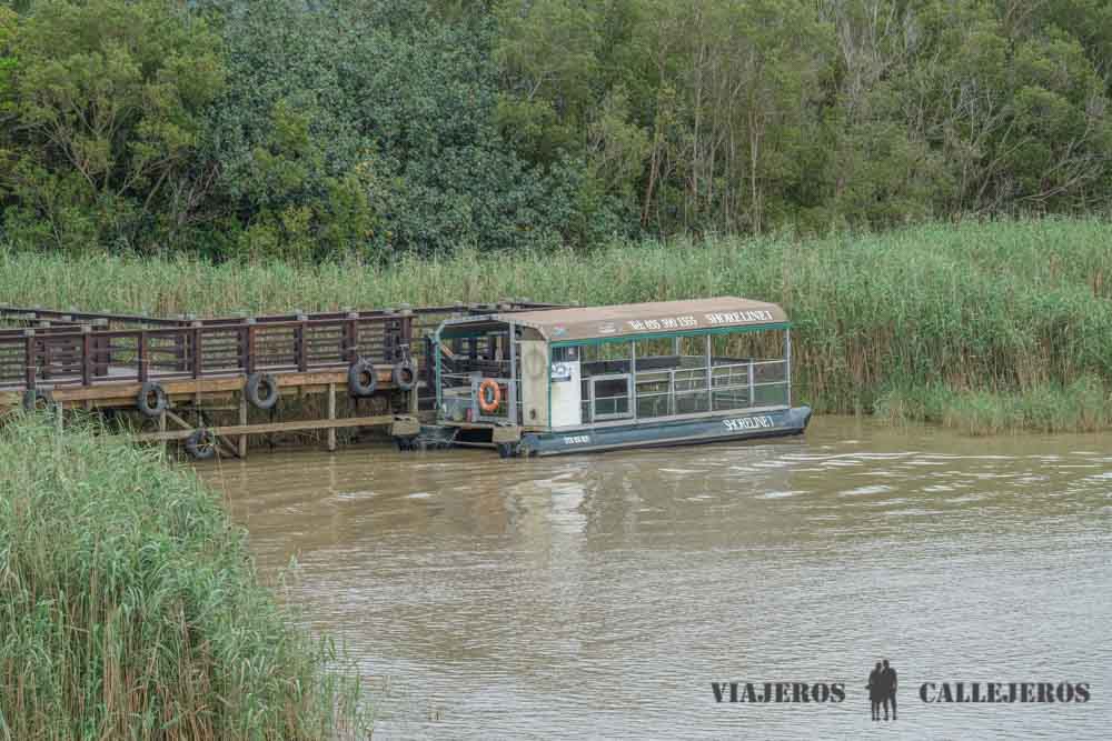 Barco para la excursión hipopótamos en Santa Lucía