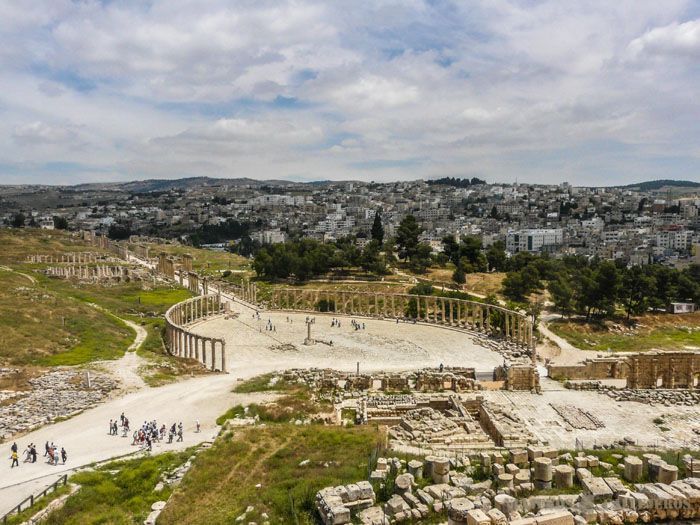 Jerash, uno de los lugares que ver en Jordania
