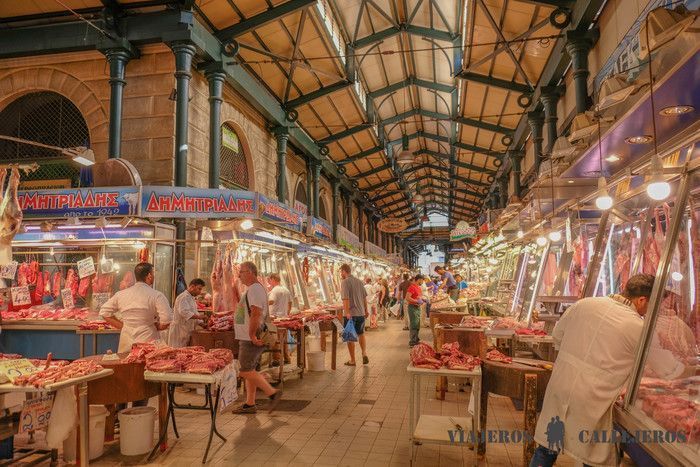 Mercado Central, uno de los lugares que visitar en Atenas