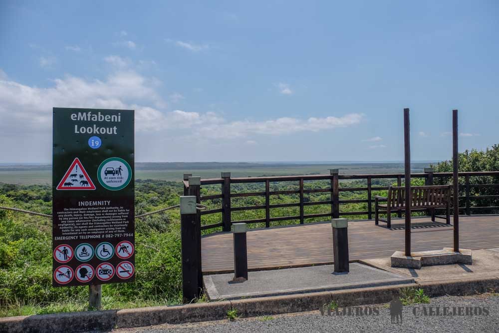 Mirador en Isimangaliso