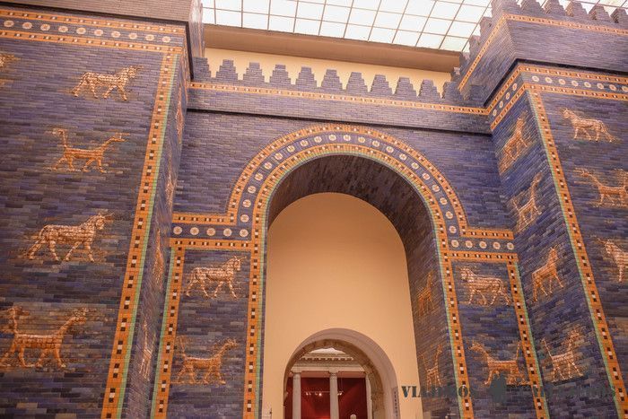 Museo de Pérgamo en el Berlín en un día