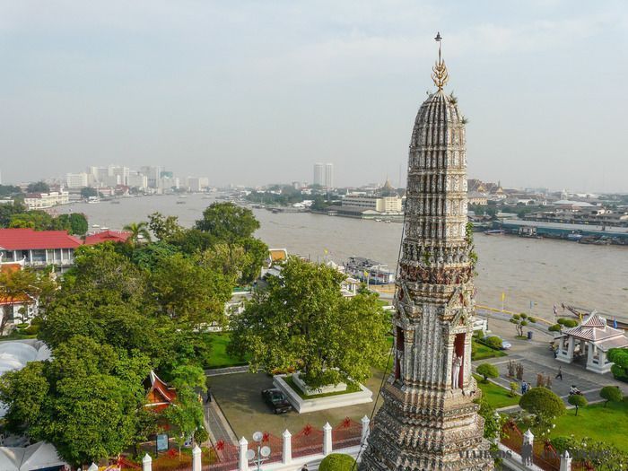 Wat Arun, uno de los templos que ver en Bangkok