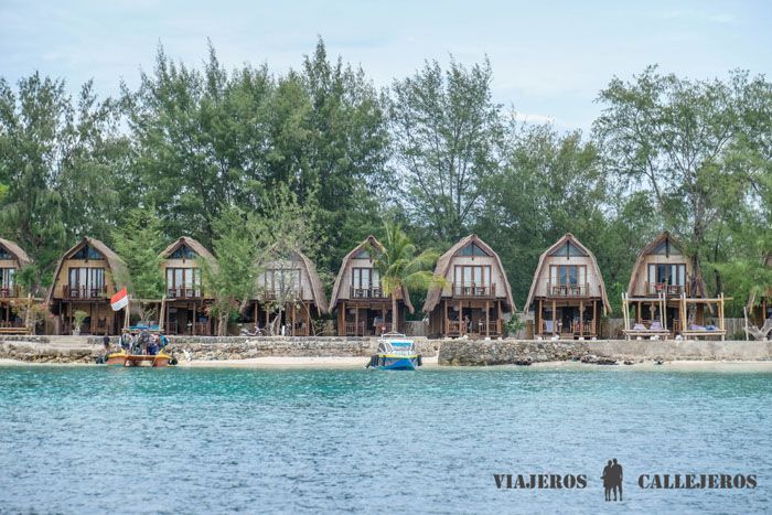 Bungalows en las Islas Gili