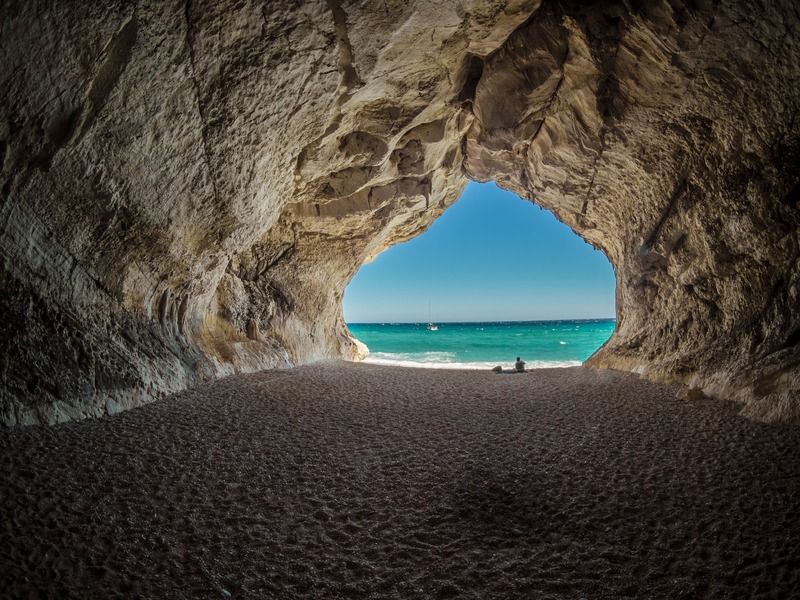 Cala Luna en el Golfo Orosei