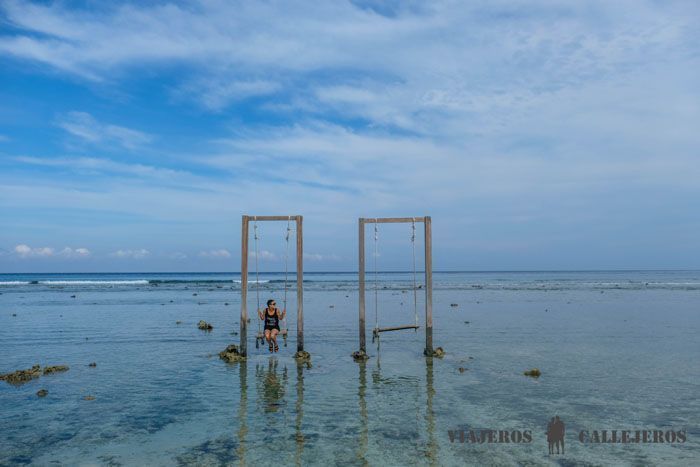 Columpios en las Islas Gili