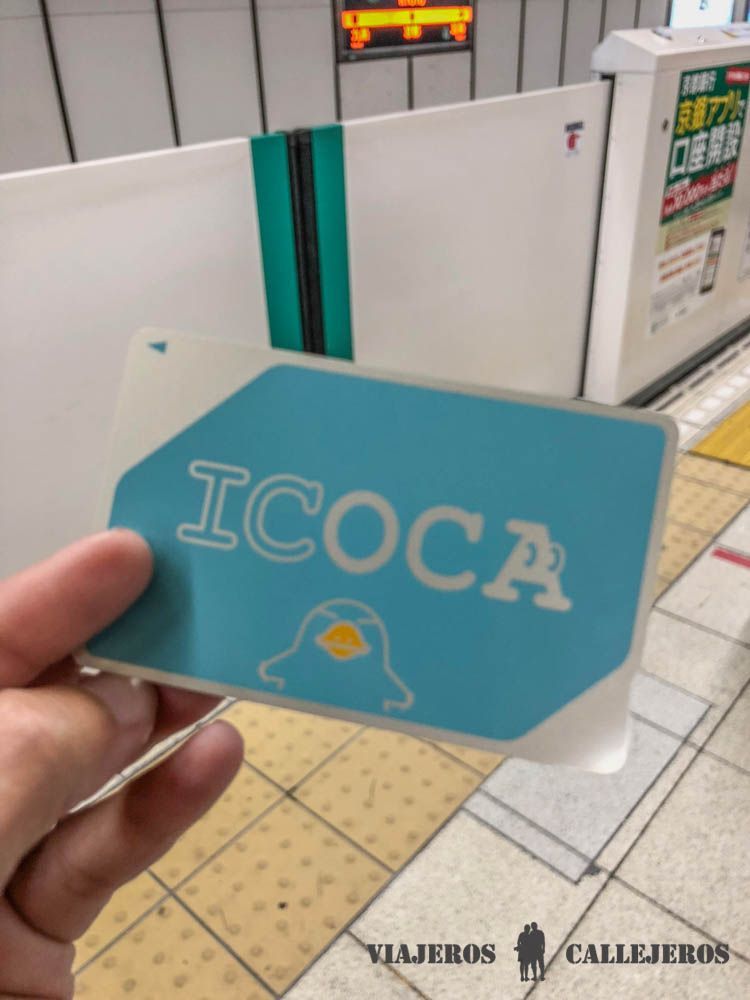 Tarjeta ICOCA. Transporte en Japón