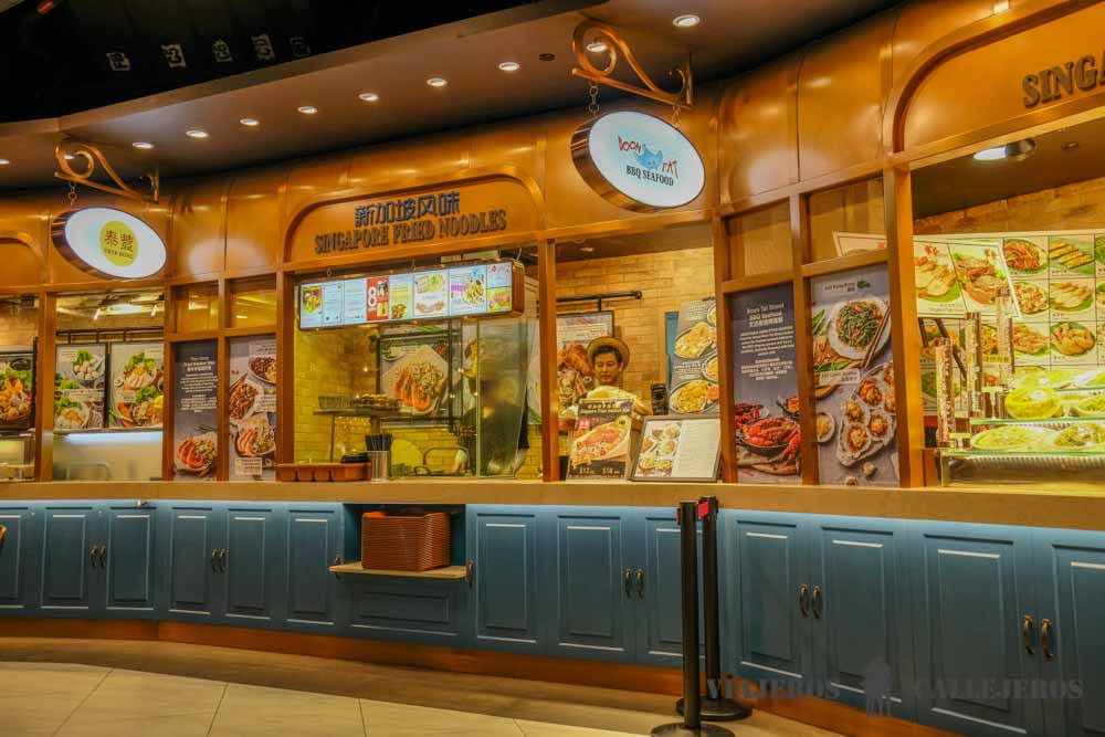 Food court del Marina Bay Sands